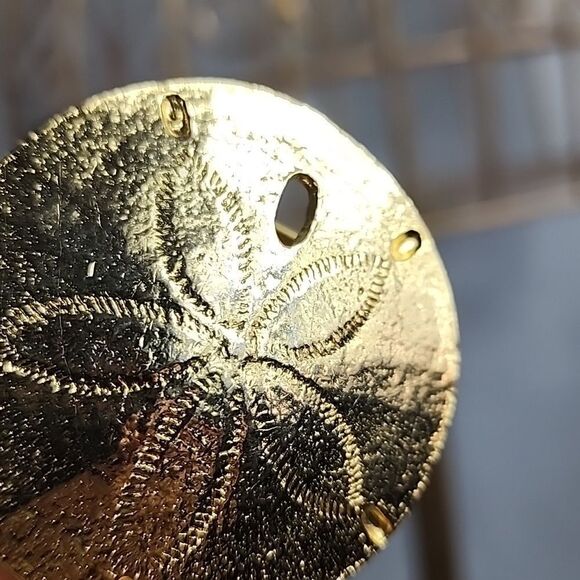 Vintage 1974 Mimi D N Sand Dollar Belt Buckle - Picture 6 of 6